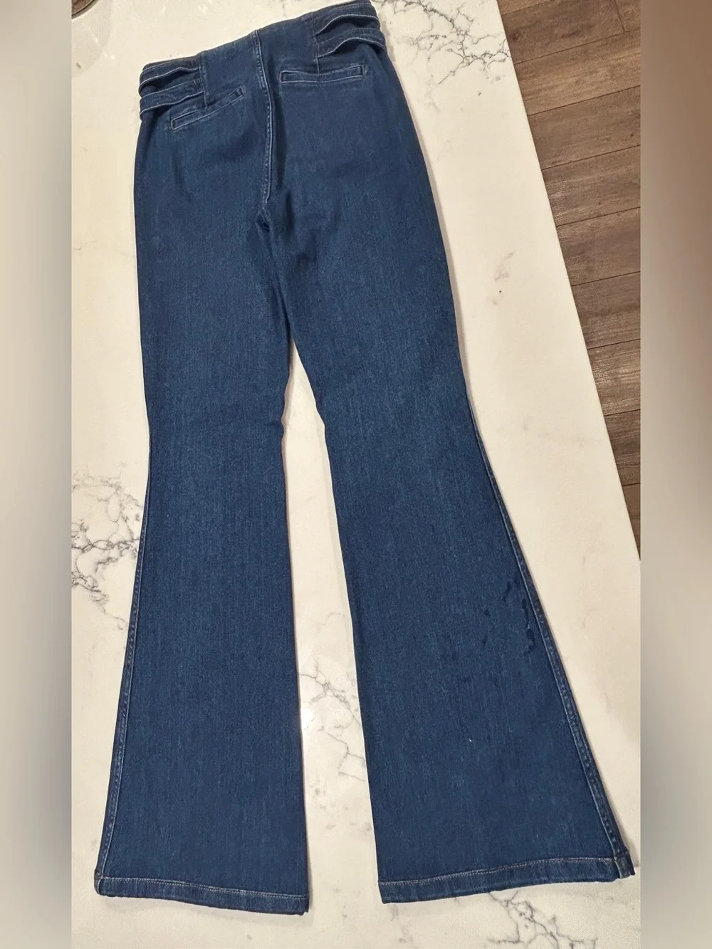 Veronica Beard Beverly High Rise Skinny Jean in Washed Oxford Size 27/4 - Picture 3 of 8